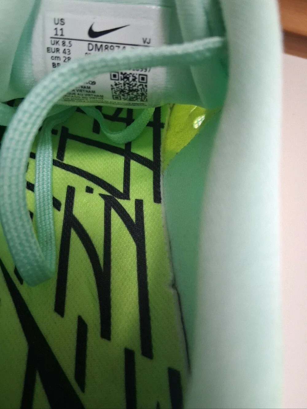 Nike Zoom Fly 5 Mint Foam Ghost Green DM8974-300 Men's Running Shoe Size 11